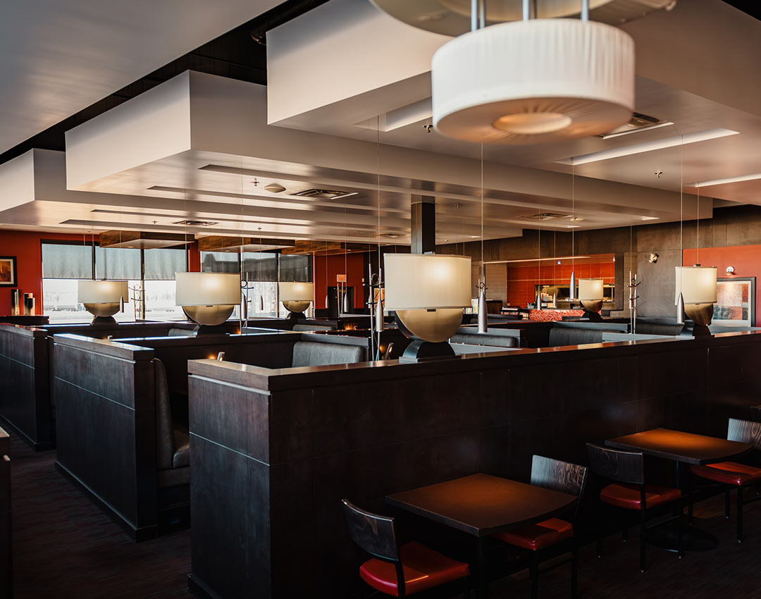 Seating Area at one Restaurant